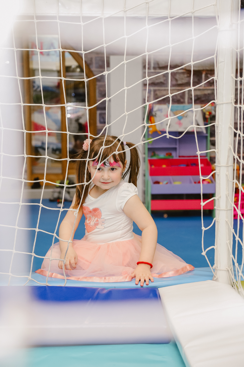 Anđela na dečijem rođendanu